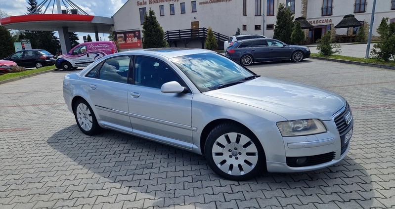 Audi A8 cena 34500 przebieg: 319700, rok produkcji 2007 z Chojnice małe 254